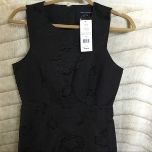 French connection supernova star black dress